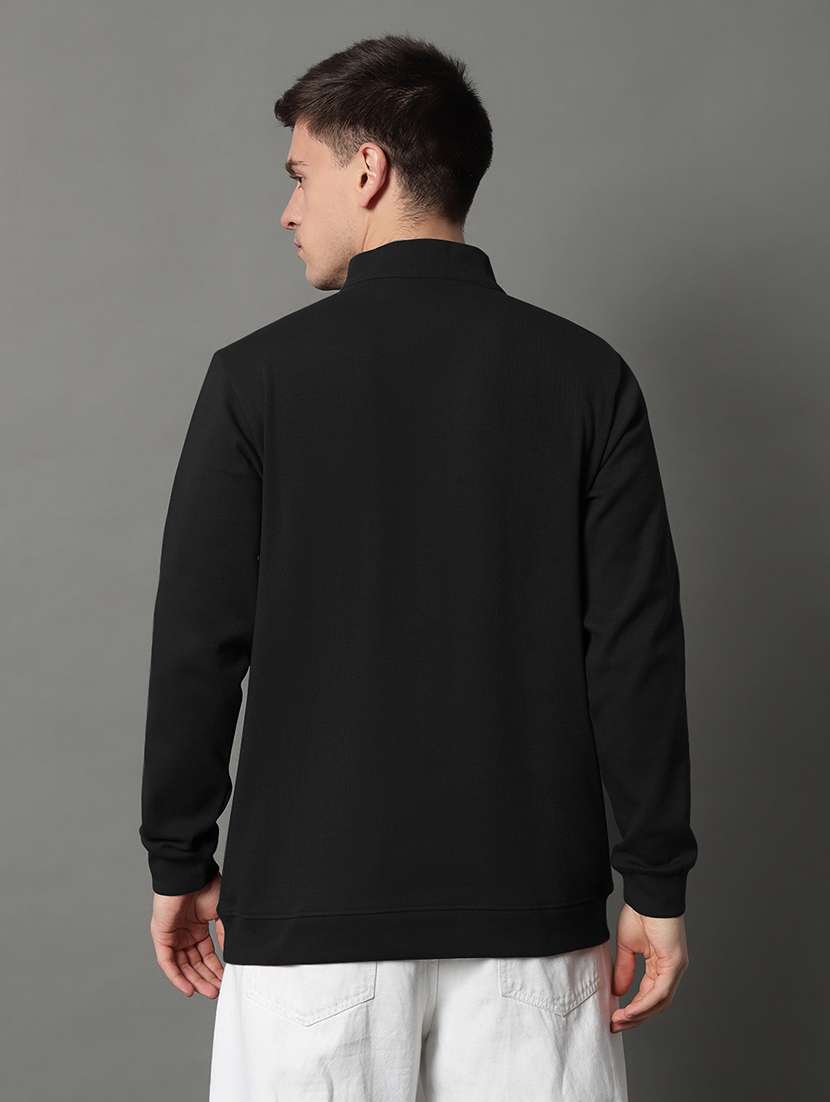 men solid long sleeve regular fit sweatshirt - 22184905 -  Standard Image - 2