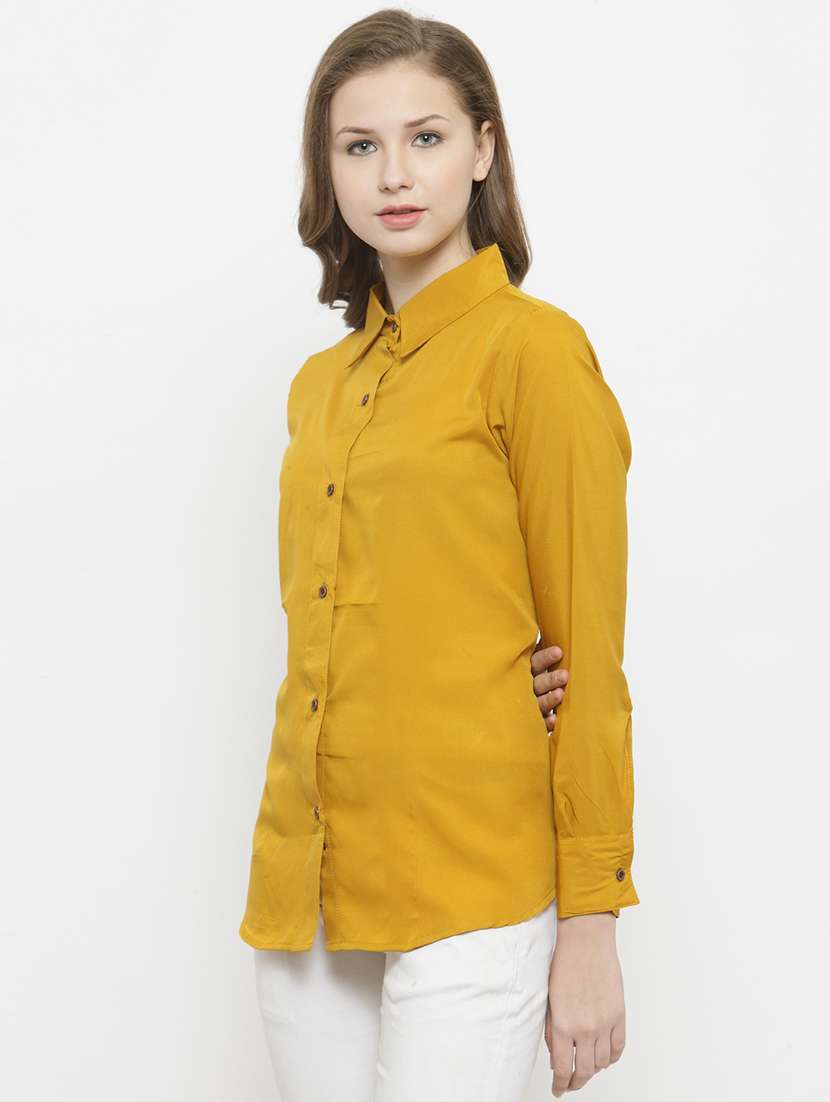 women collared long sleeve regular fit shirt - 22184969 -  Standard Image - 2