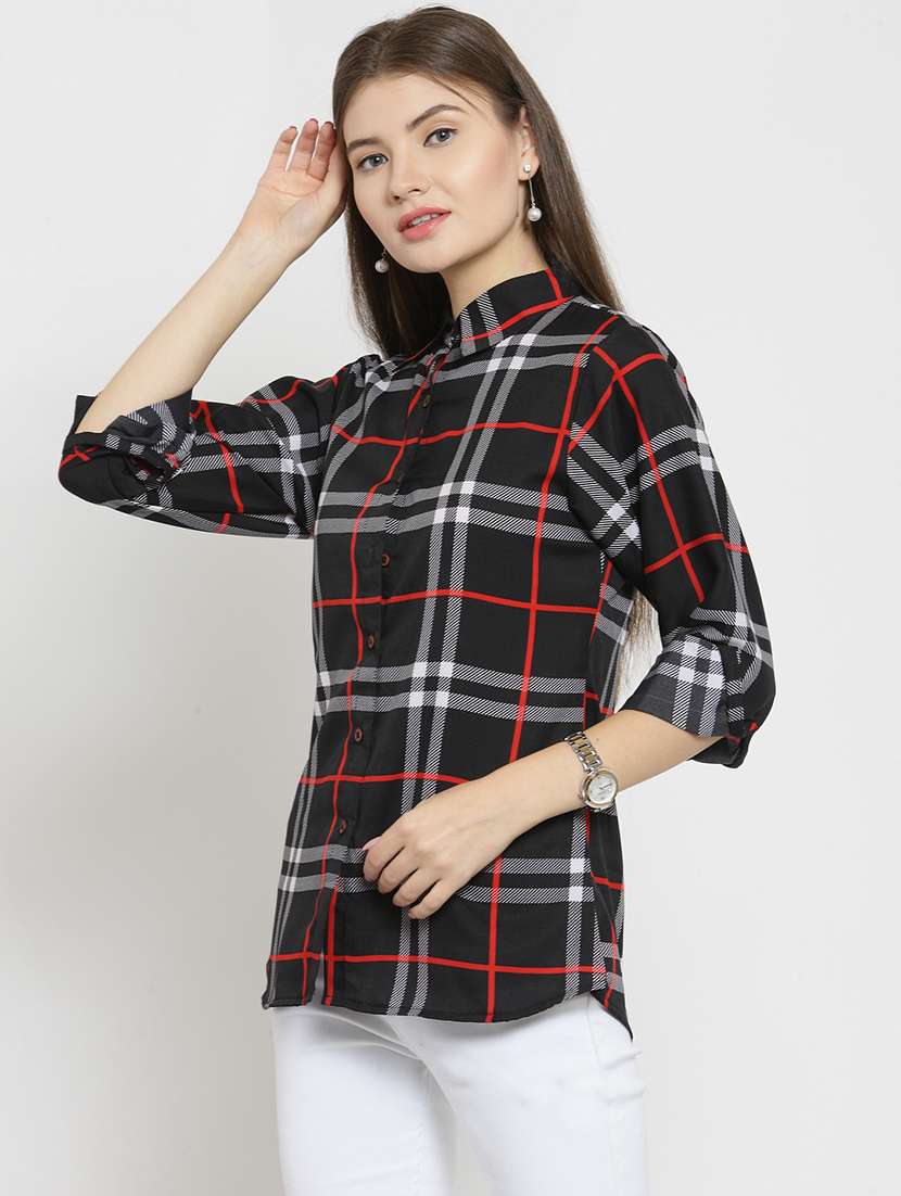 women collared long sleeve regular fit shirt - 22184971 -  Standard Image - 2