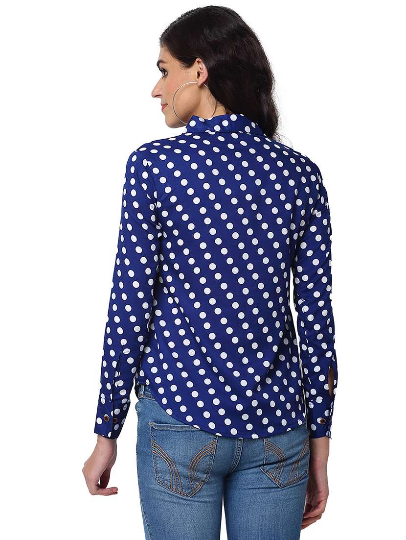 women collared long sleeve regular fit shirt - 22184985 -  Standard Image - 2