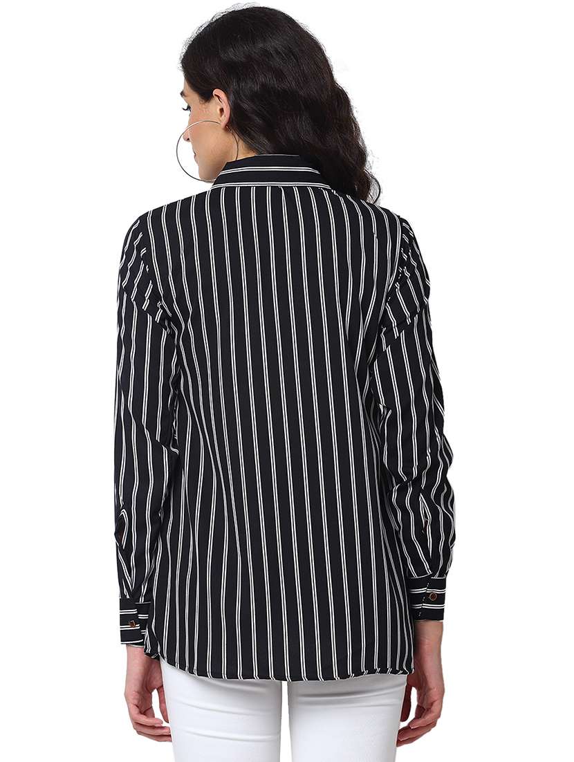 women collared long sleeve regular fit shirt - 22184988 -  Standard Image - 2