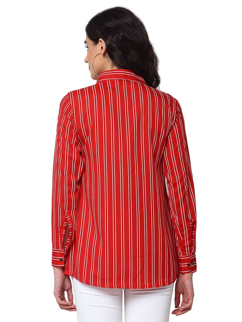 women collared long sleeve regular fit shirt - 22184989 -  Standard Image - 2