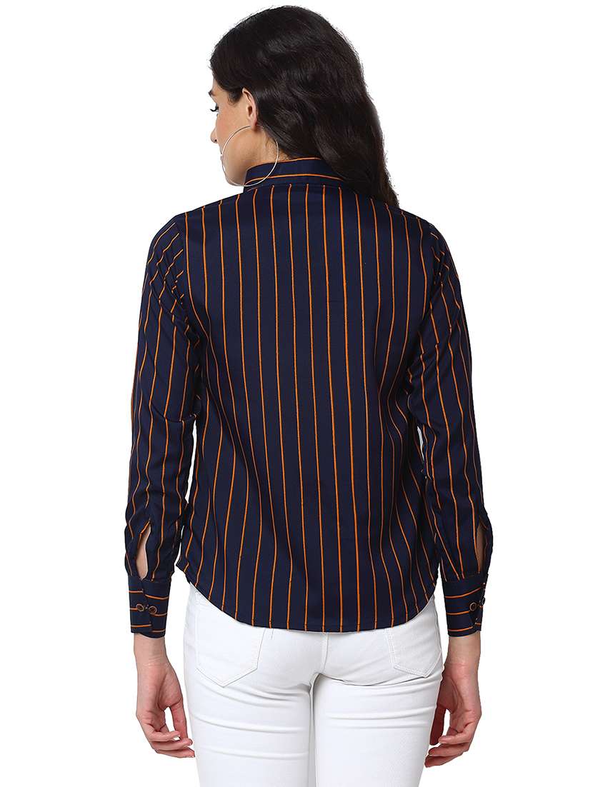 women collared long sleeve regular fit shirt - 22184991 -  Standard Image - 2