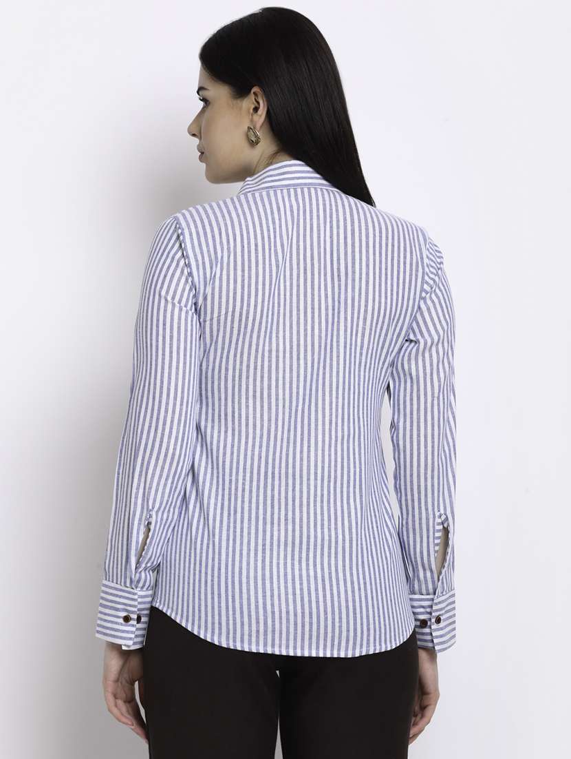 women collared long sleeve regular fit shirt - 22184998 -  Standard Image - 2