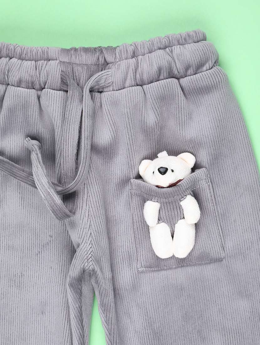 grey fleece pyjamas nightwear - 22185359 -  Standard Image - 2