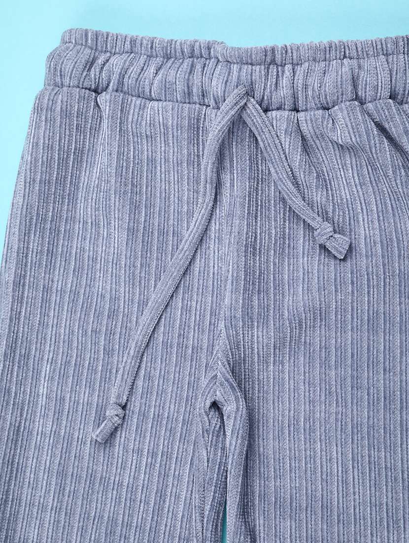 girls solid mid rise nightwear pyjama - 22185410 -  Standard Image - 2