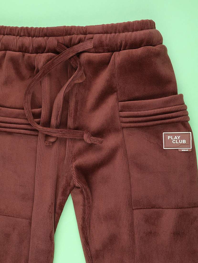 girls solid mid rise nightwear pyjama - 22185449 -  Standard Image - 2