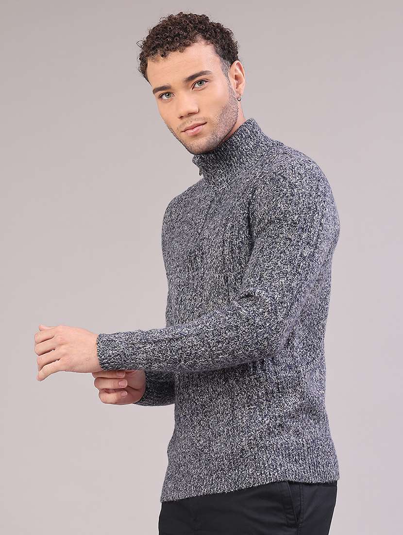 men self design long sleeve regular fit pullover  - 22185576 -  Standard Image - 2