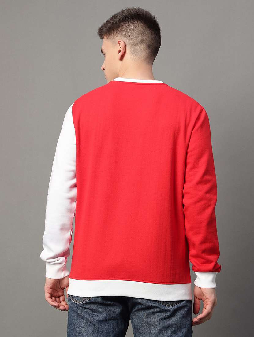 men color block long sleeve regular fit sweatshirt - 22185829 -  Standard Image - 2