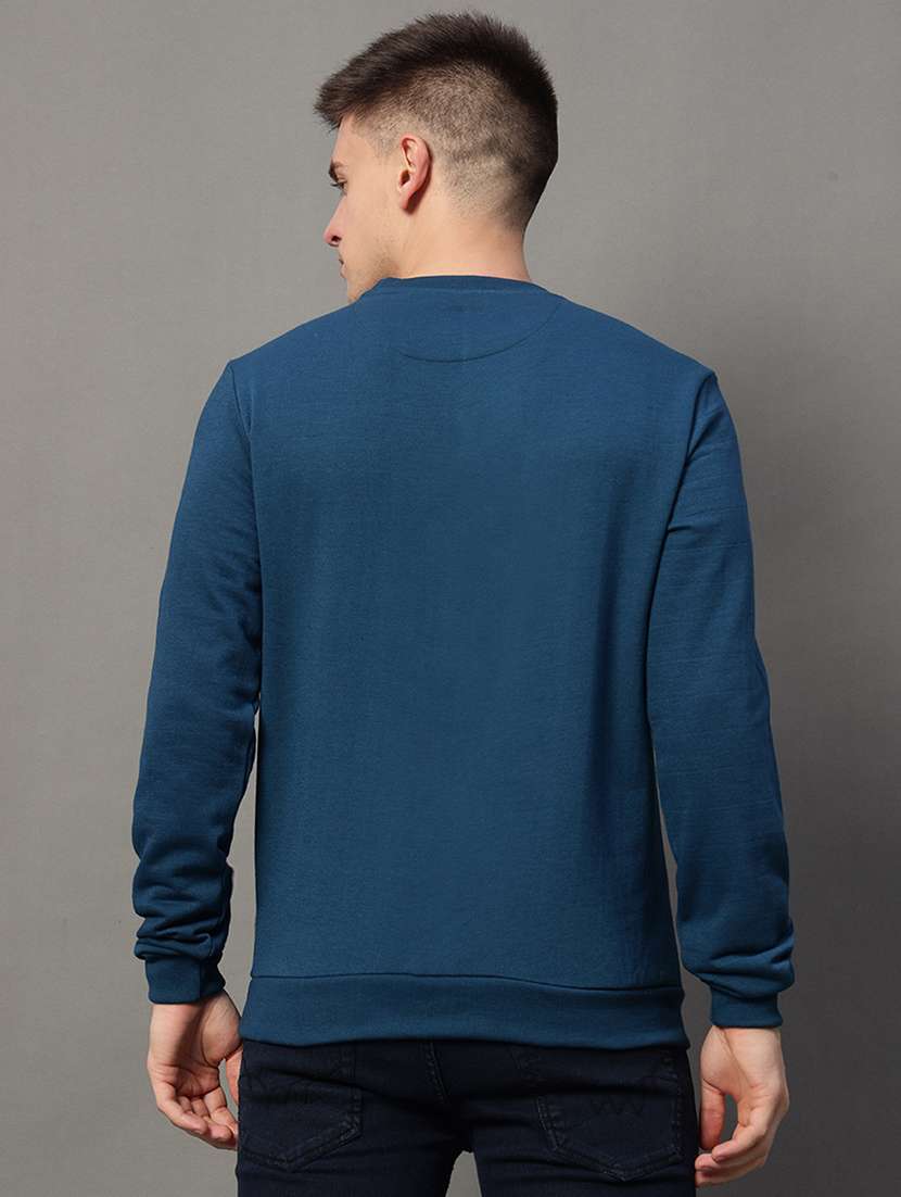 men chest print long sleeve regular fit sweatshirt - 22185848 -  Standard Image - 2