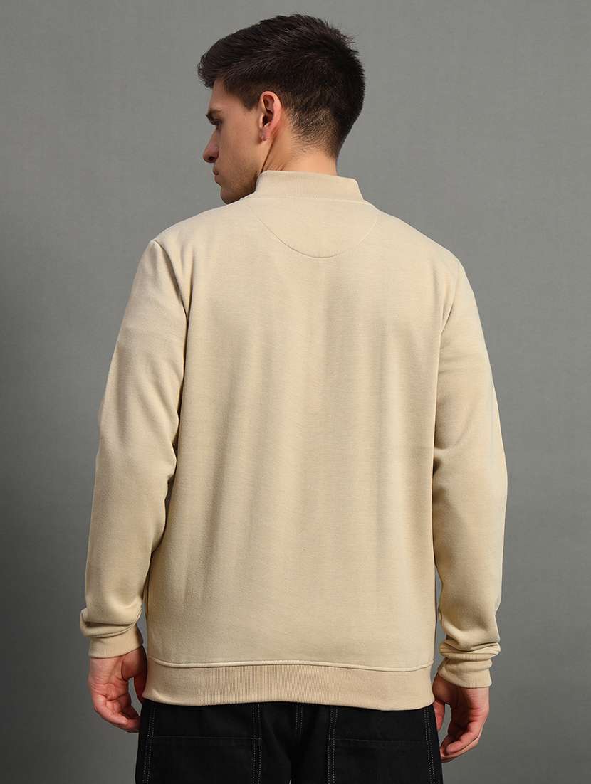 men color block long sleeve regular fit sweatshirt - 22185874 -  Standard Image - 2