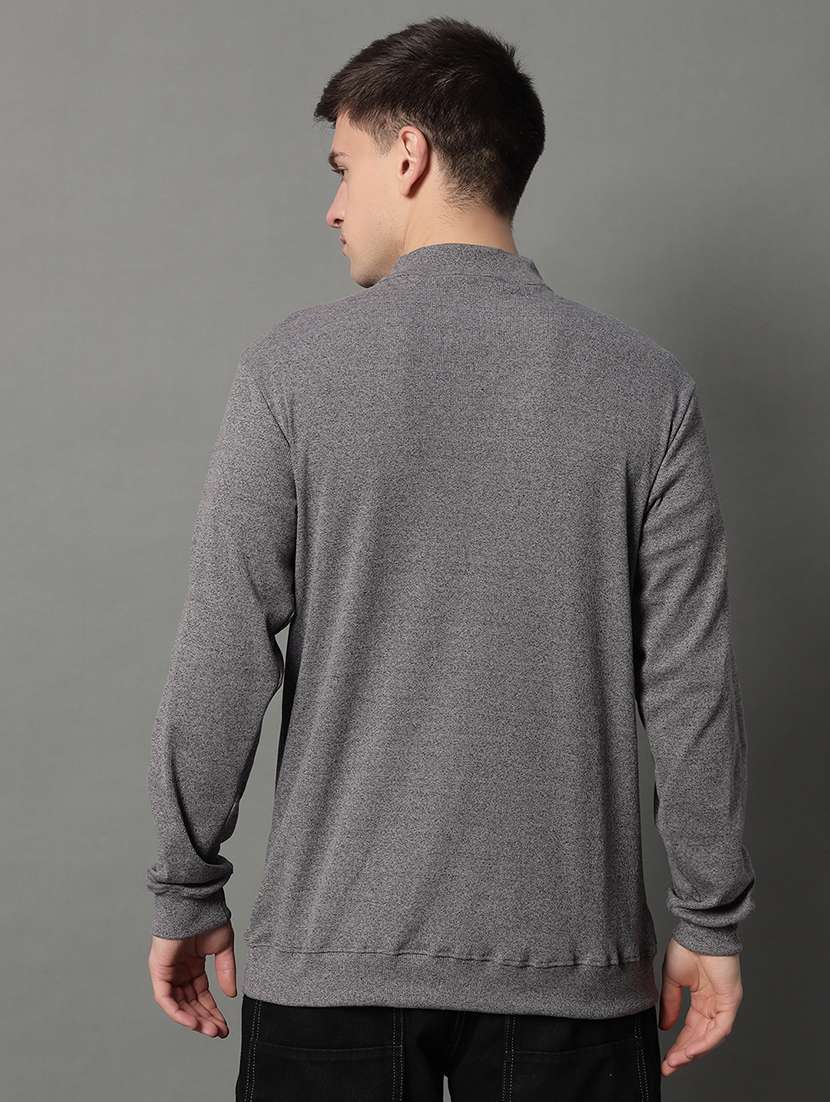 men solid long sleeve regular fit sweatshirt - 22185908 -  Standard Image - 2