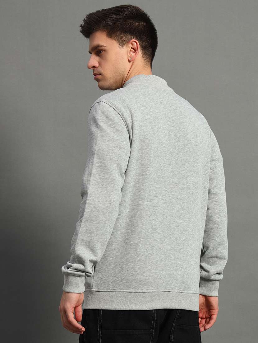 men solid long sleeve regular fit sweatshirt - 22185926 -  Standard Image - 2