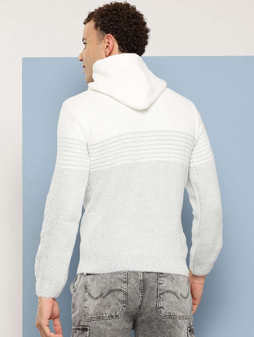 men self design long sleeve regular fit pullover  - 22186100 -  Standard Image - 2