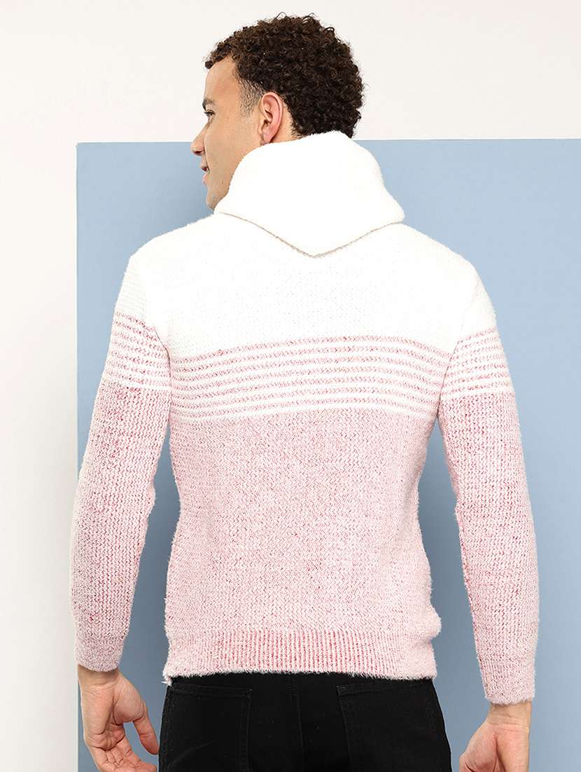 men self design long sleeve regular fit pullover  - 22186102 -  Standard Image - 2