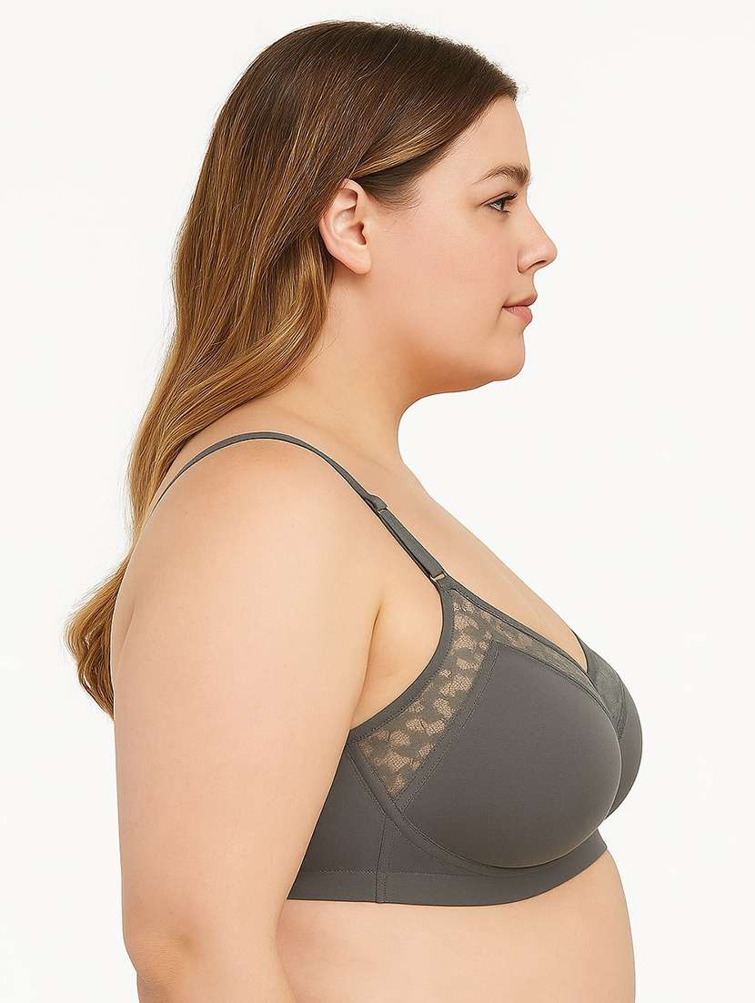 women solid non padded regular bra - 22186145 -  Standard Image - 2