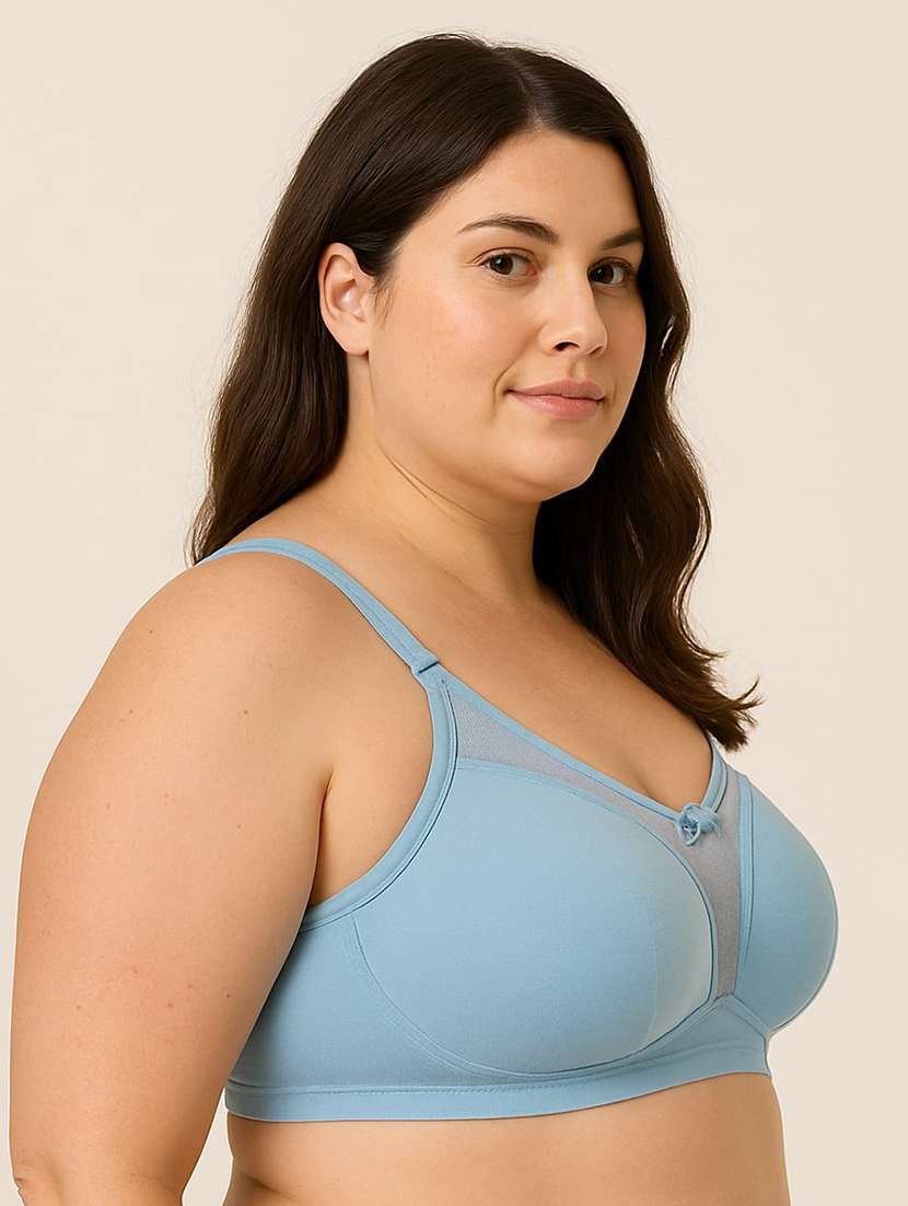 women solid non padded regular bra - 22186154 -  Standard Image - 2