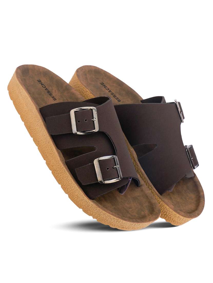 men solid toe seperator sandal - 22186249 -  Standard Image - 2