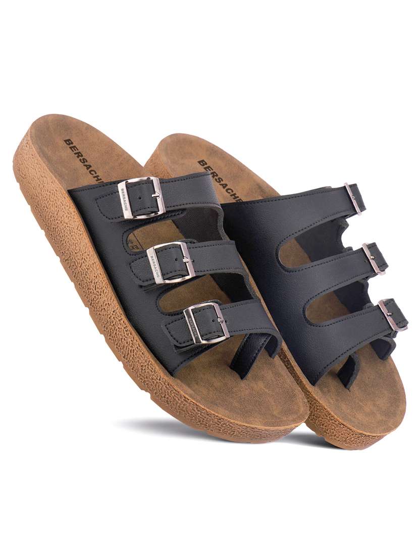 men solid toe seperator sandal - 22186263 -  Standard Image - 2