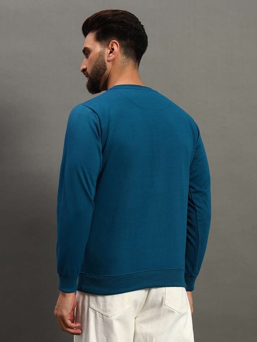 men placement print long sleeve regular fit sweatshirt - 22186283 -  Standard Image - 2