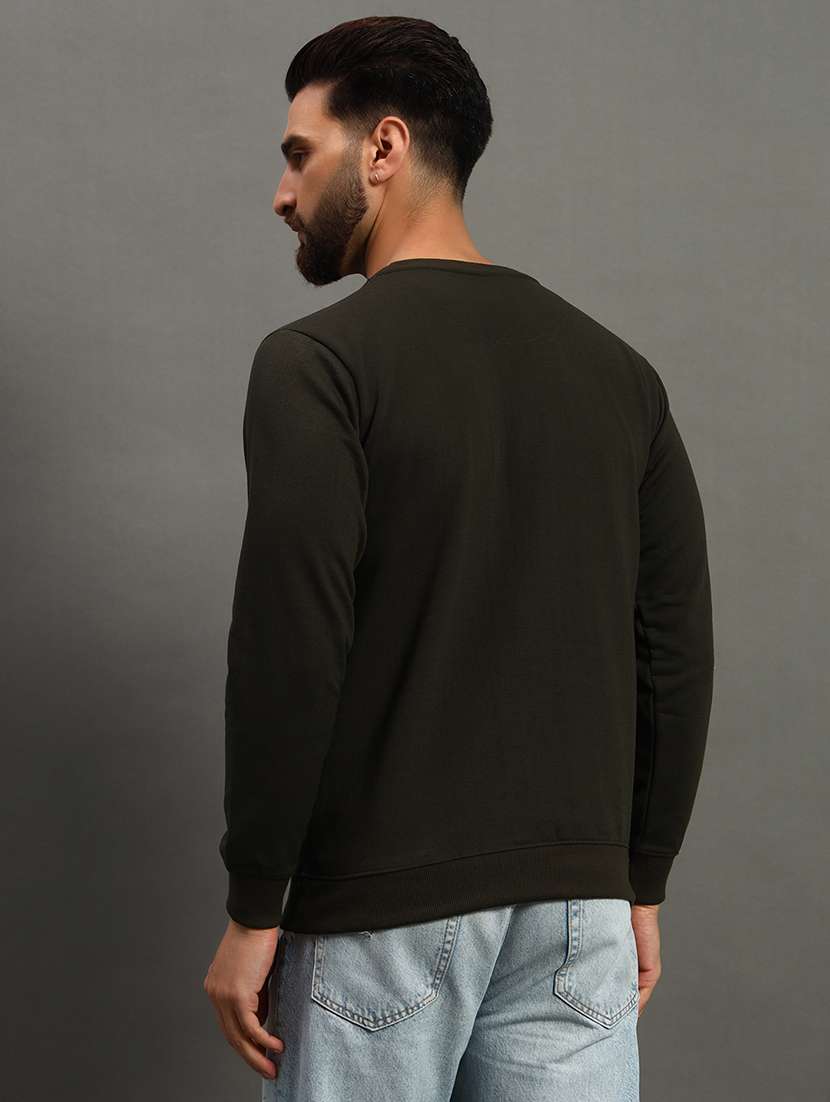 men front print long sleeve regular fit sweatshirt - 22186284 -  Standard Image - 2