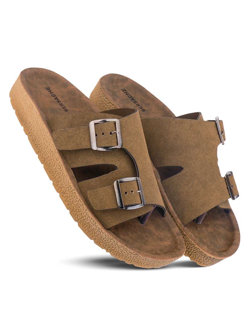 men solid toe seperator sandal - 22186309 -  Standard Image - 2