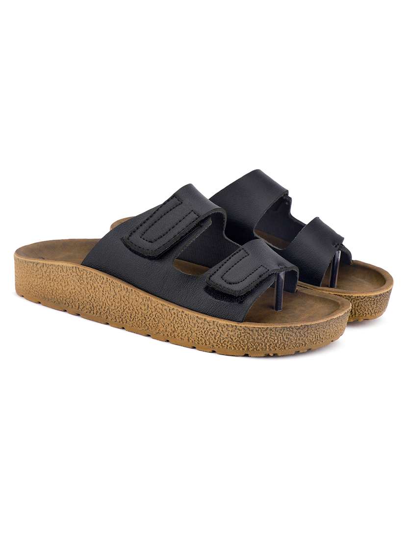 men solid toe seperator sandal - 22186311 -  Standard Image - 2