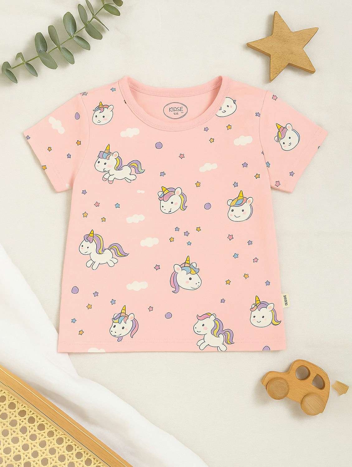 girls printed nightwear pyjama set - 22186334 -  Standard Image - 2