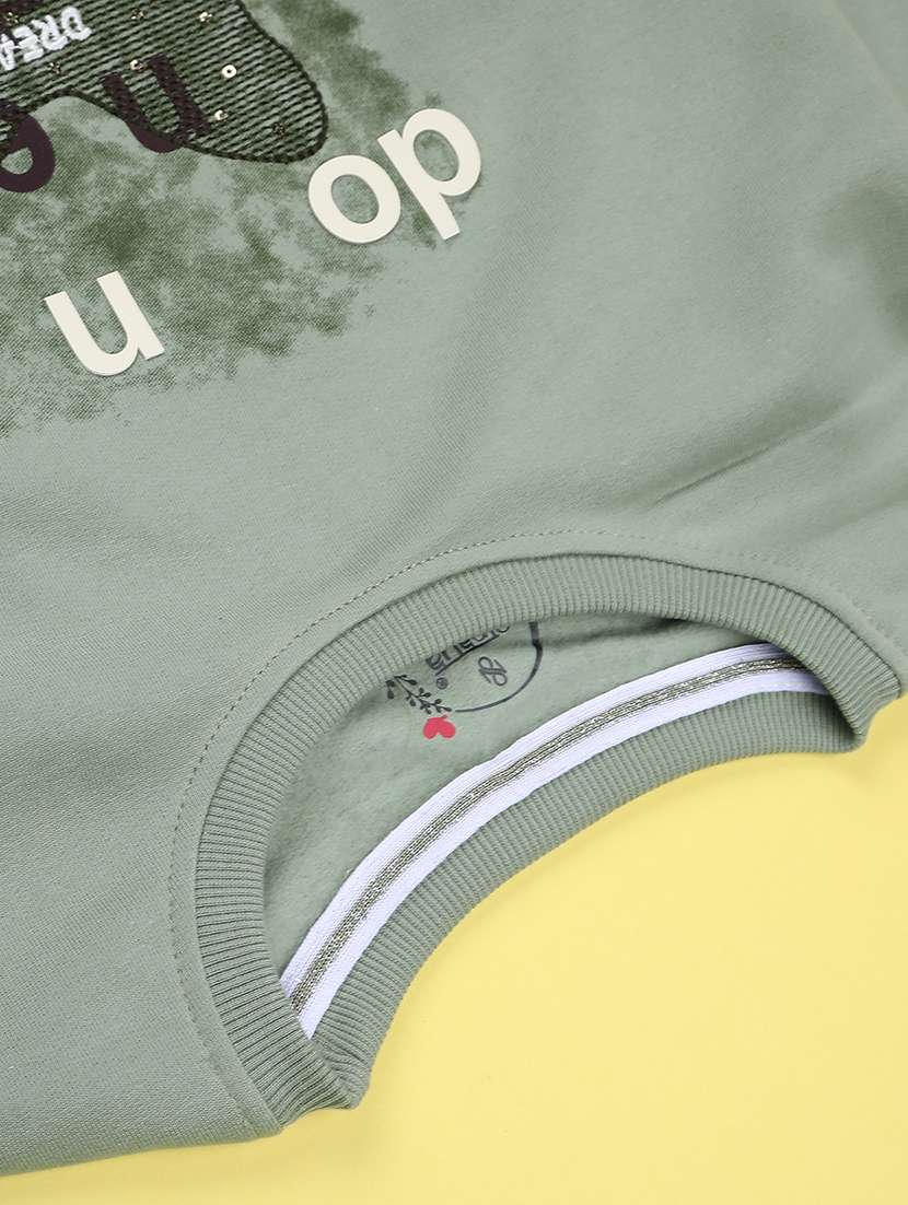 girls printed long sleeve sweatshirt - 22186705 -  Standard Image - 2