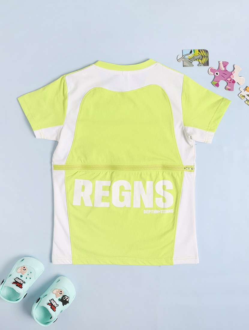 green cotton blend tshirt - 22186713 -  Standard Image - 2