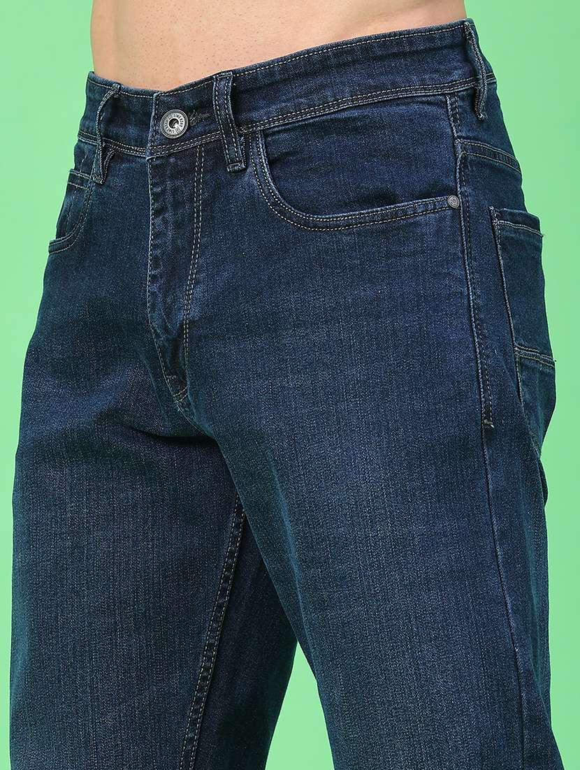 men solid high rise jeans - 22186843 -  Standard Image - 2