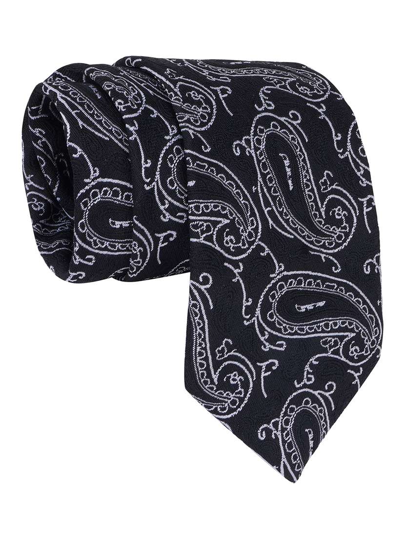 calixto men necktie tie with pocket square lapel pin & cufflinks set - 22187019 -  Standard Image - 2