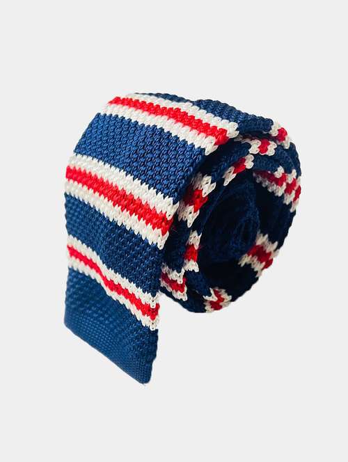 men polyester self design tie - 22187031 -  Standard Image - 0