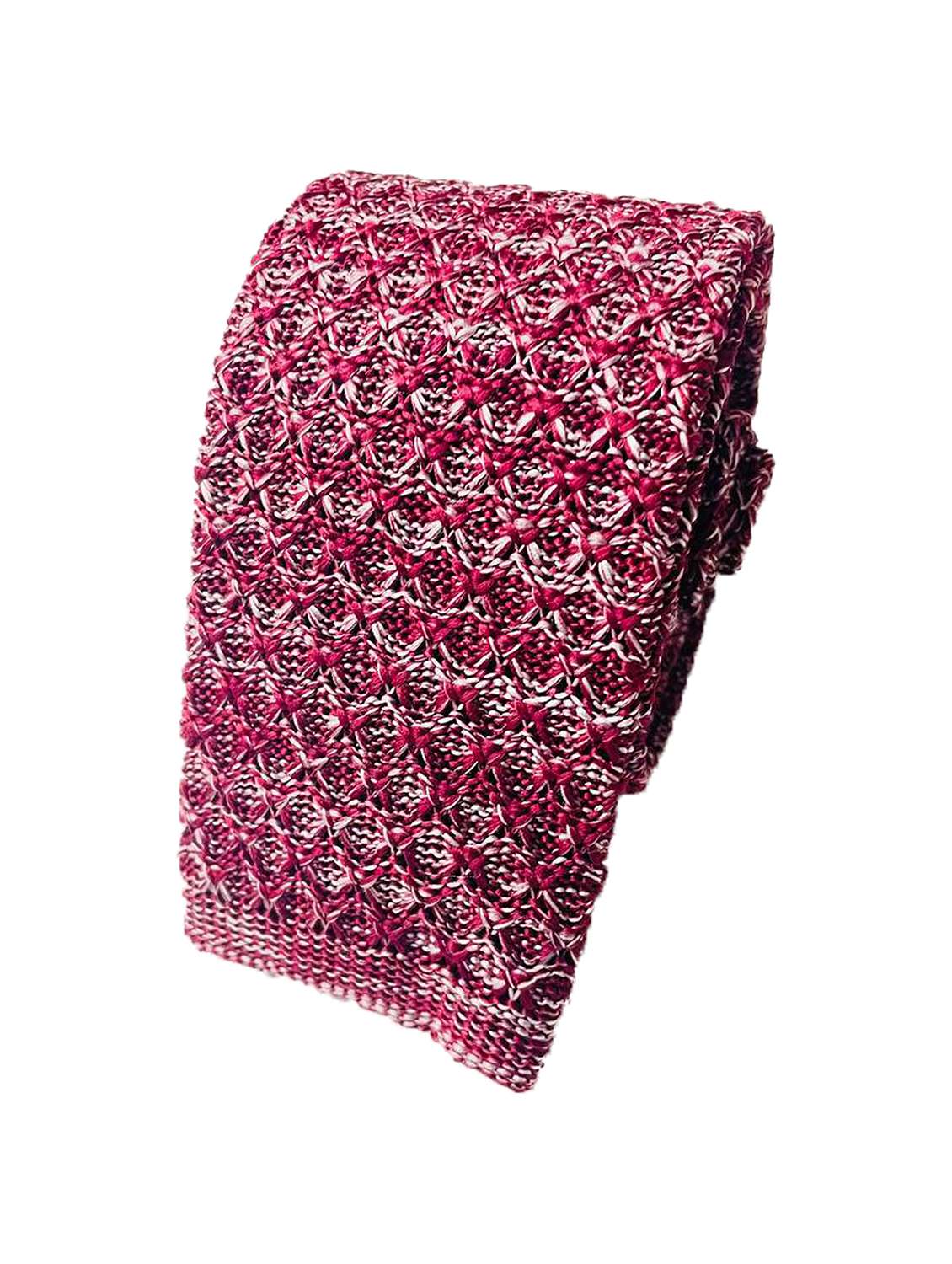 men polyester self design tie - 22187039 -  Standard Image - 2