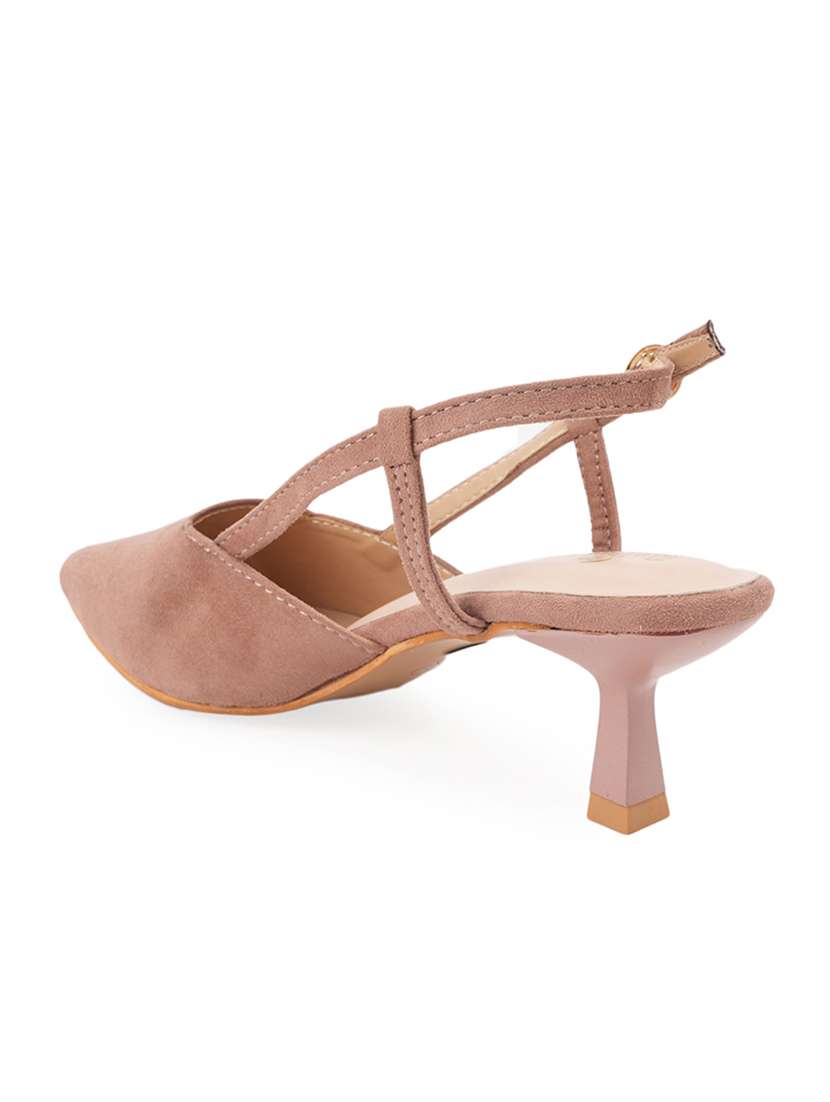 women nude slip on sandal - 22187122 -  Standard Image - 2