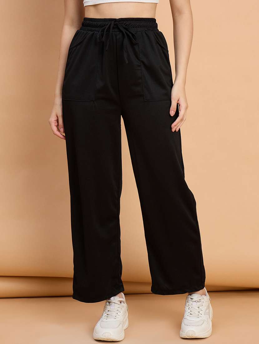 women pack of 2 solid mid rise cargo - 22187130 -  Standard Image - 2