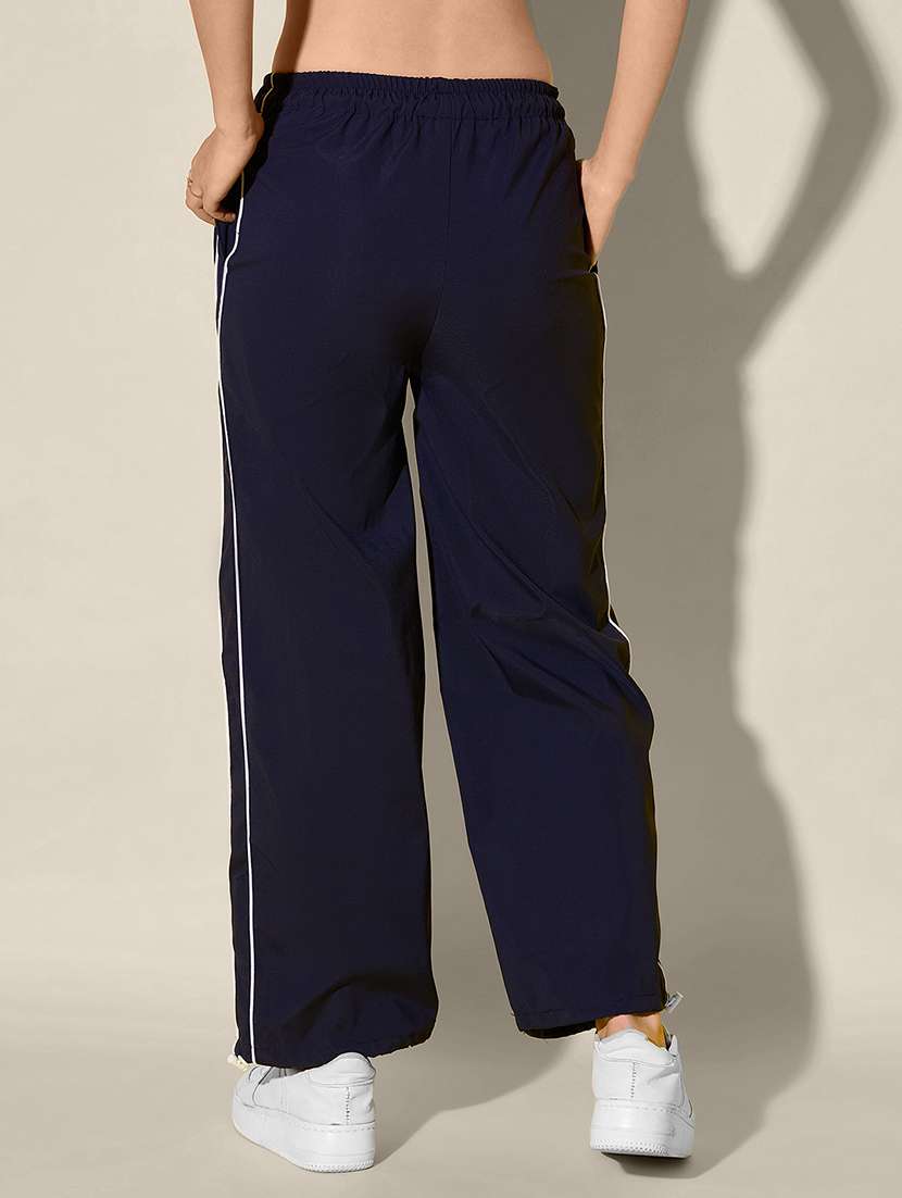 women pack of 2 solid relaxed fit track pant - 22187169 -  Standard Image - 2