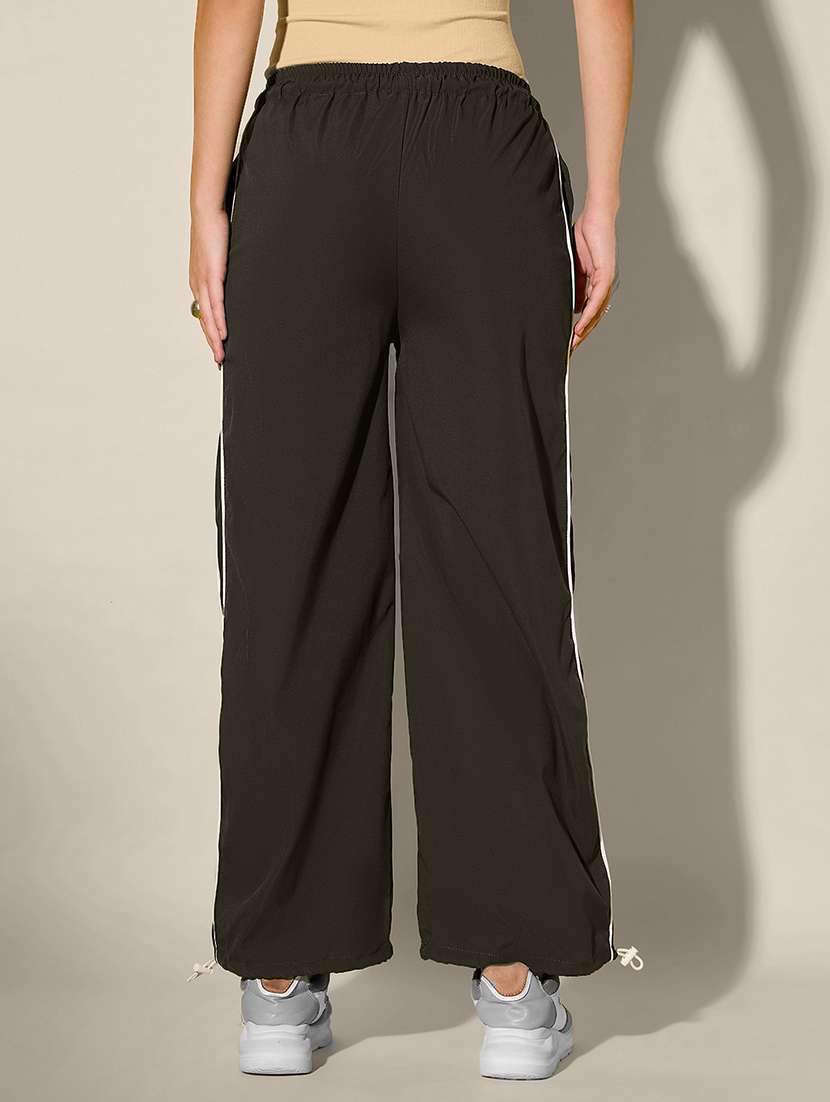 women pack of 2 solid relaxed fit track pant - 22187171 -  Standard Image - 2