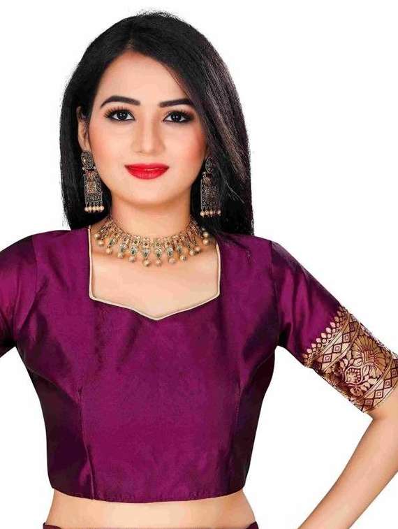 women self design kanjivaram saree with blouse - 22187628 -  Standard Image - 2