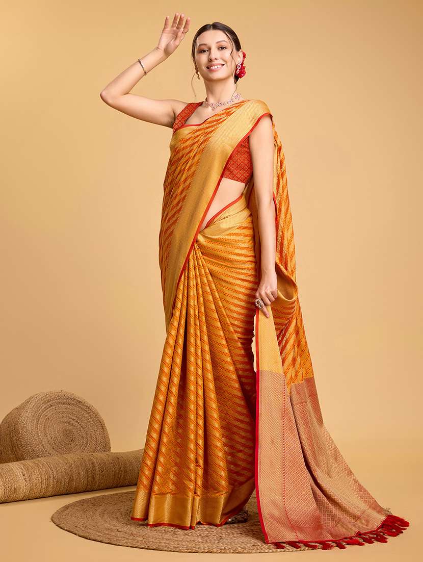 women self design patola saree with blouse - 22187864 -  Standard Image - 2