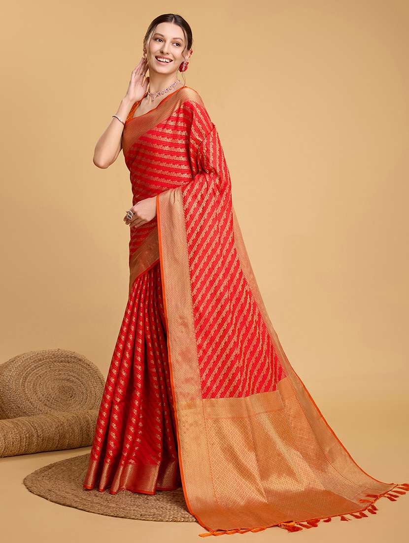 women self design patola saree with blouse - 22187868 -  Standard Image - 2
