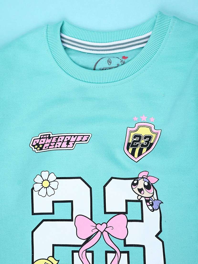 girls typographic long sleeve sweatshirt - 22217163 -  Standard Image - 2