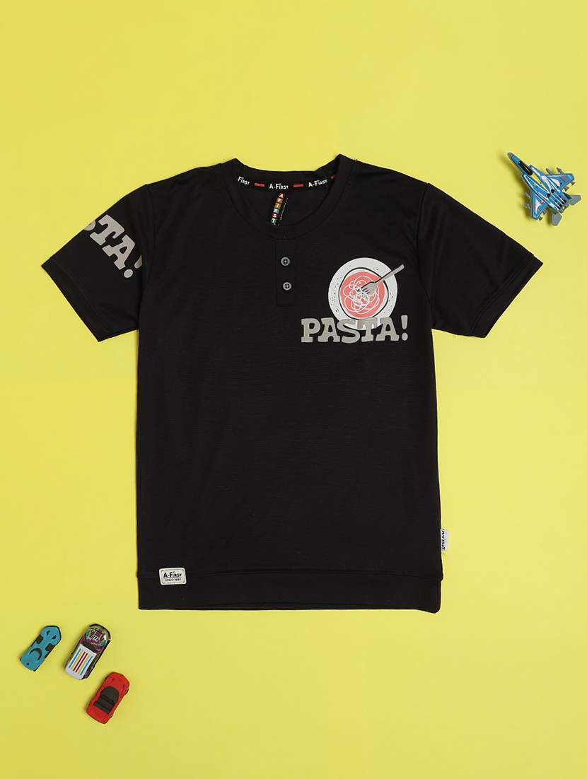 boys printed t-shirt & shorts co-ords set - 22217228 -  Standard Image - 2