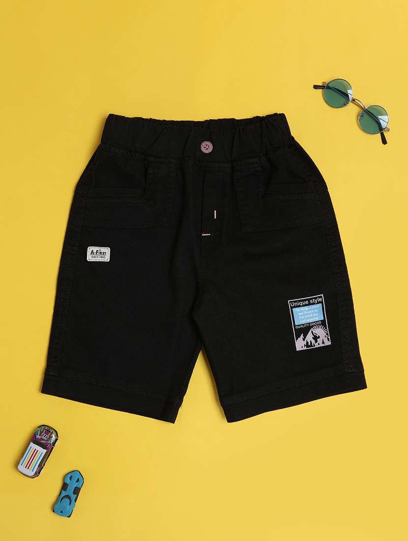 boys printed t-shirt & shorts co-ords set - 22217244 -  Standard Image - 2