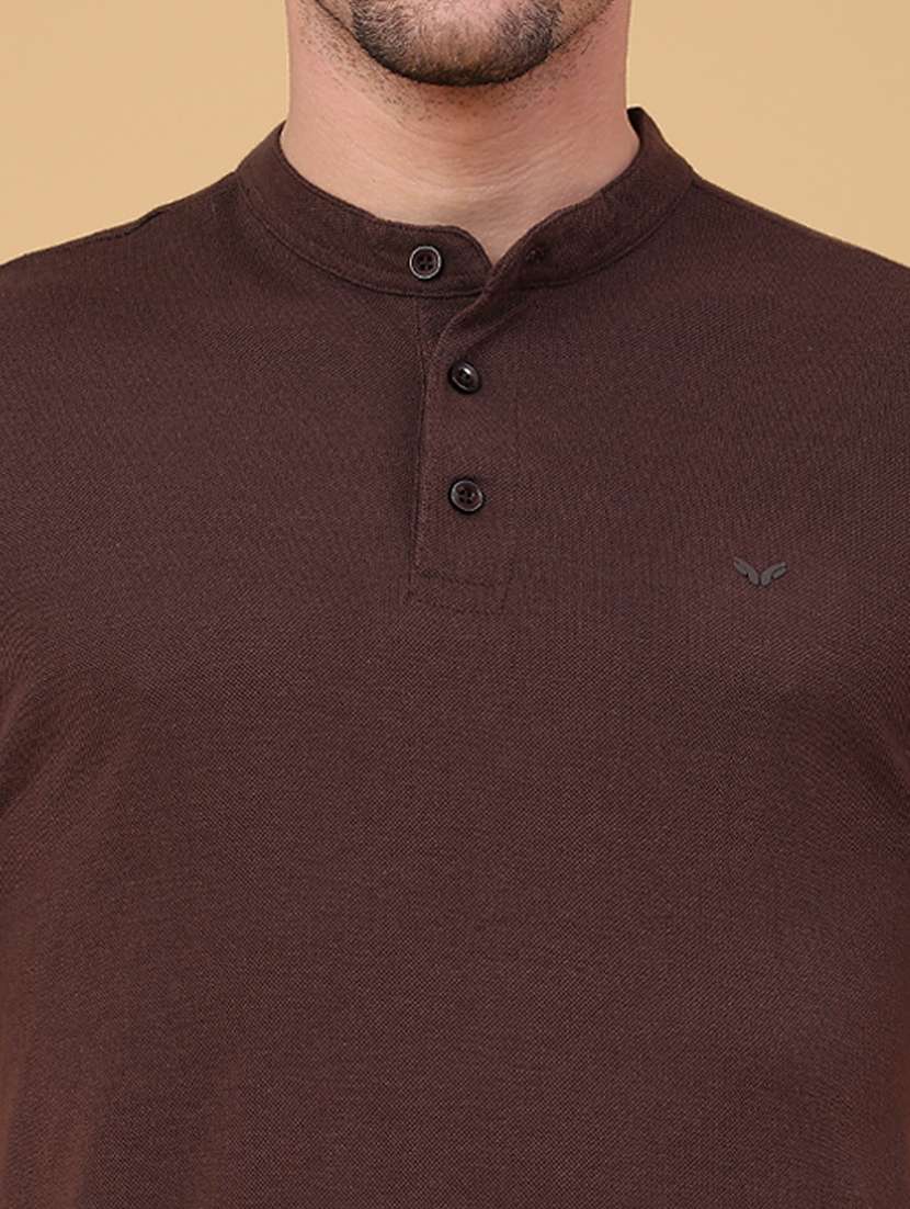 men solid short sleeve regular fit t-shirt - 22217296 -  Standard Image - 2