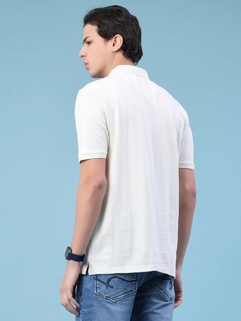 men self design short sleeve regular fit polo t-shirt - 22217305 -  Standard Image - 2