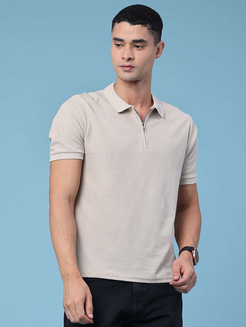 men self design short sleeve regular fit polo t-shirt - 22217428 -  Standard Image - 2