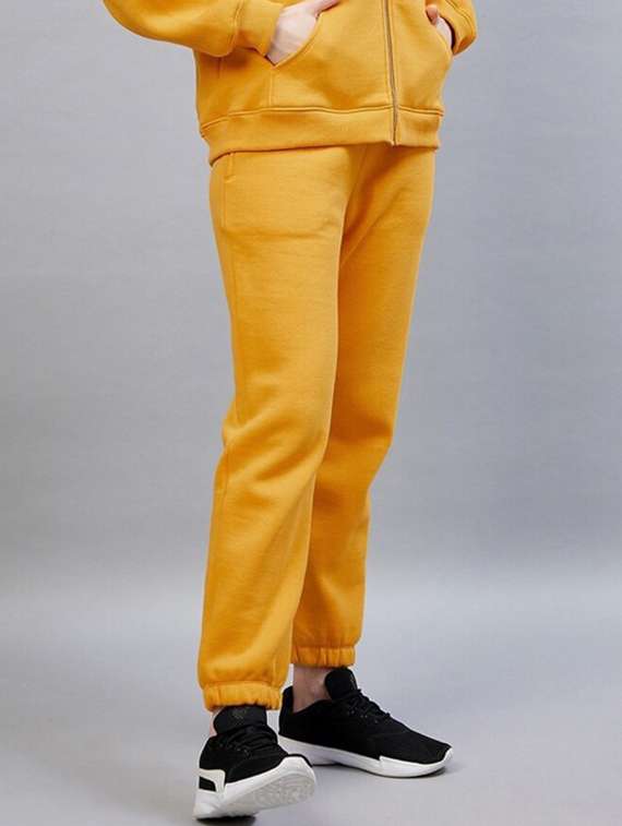 yellow cotton joggers - 22217667 -  Standard Image - 2