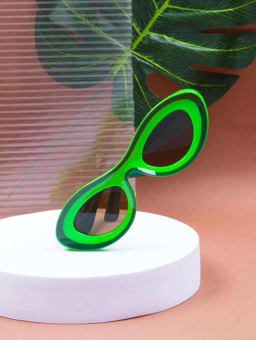 ted smith women cateye sunglasses brown colour lens