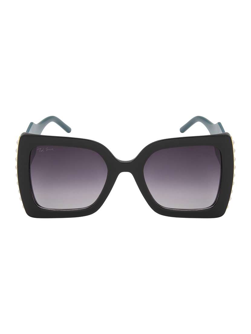 ted smith  women over-sized sunglasses i 100% uv protection i grey graded colour lens - 22217812 -  Standard Image - 2